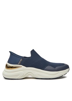 Sneakersy Skechers Rosalind 177586/NVY Granatowy ze sklepu eobuwie.pl w kategorii Buty sportowe damskie - zdjęcie 177395280