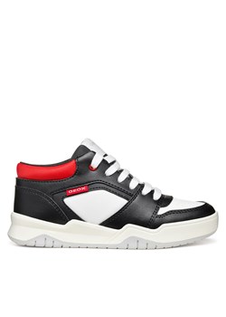 Sneakersy Geox J557RA 054FU C0048 M Czarny ze sklepu eobuwie.pl w kategorii Buty sportowe dziecięce - zdjęcie 177395384