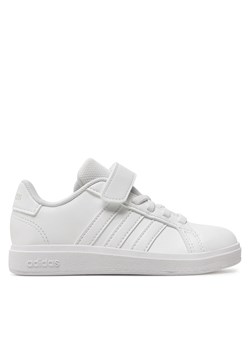 Sneakersy adidas Grand Court 2.0 El C IH5531 Biały ze sklepu eobuwie.pl w kategorii Buty sportowe dziecięce - zdjęcie 177395652