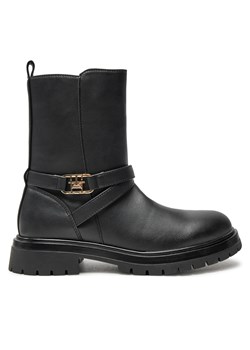 Botki Tommy Hilfiger Boot T3A5-33574-1351 S Czarny ze sklepu eobuwie.pl w kategorii Botki - zdjęcie 177395722