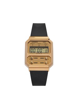 Zegarek Casio A100WEFG-9AEF Złoty ze sklepu eobuwie.pl w kategorii Zegarki - zdjęcie 177396261