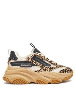 Sneakersy Steve Madden Possessionl-E SM19000123 Brązowy ze sklepu eobuwie.pl w kategorii Buty sportowe damskie - zdjęcie 177396572