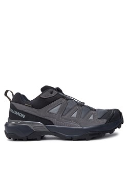 Sneakersy Salomon X Ultra 360 Leather Gore-Tex L47571400 Szary ze sklepu eobuwie.pl w kategorii Buty sportowe męskie - zdjęcie 177396751