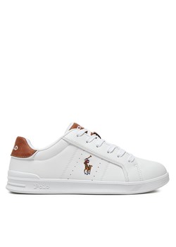 Sneakersy Polo Ralph Lauren Heritage Court III RL00590100 Biały ze sklepu eobuwie.pl w kategorii Buty sportowe dziecięce - zdjęcie 177397960