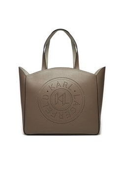 Torebka KARL LAGERFELD A1W30060 Szary ze sklepu eobuwie.pl w kategorii Torby Shopper bag - zdjęcie 177398343