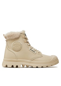 Trapery Palladium Pampa Hi Snow Warm 94380-175-M Biały ze sklepu eobuwie.pl w kategorii Workery damskie - zdjęcie 177398564