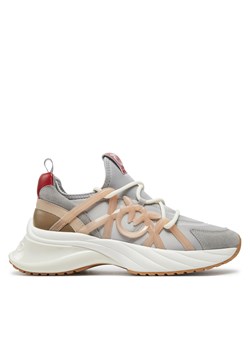 Sneakersy Pinko Ariel 01 SS0023 T012 Szary ze sklepu eobuwie.pl w kategorii Buty sportowe damskie - zdjęcie 177399090