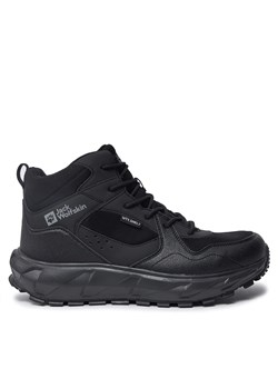 Trekkingi Jack Wolfskin Hike Ventura Lite Xt Tfx Mid 4064791 Czarny ze sklepu eobuwie.pl w kategorii Buty trekkingowe męskie - zdjęcie 177399630