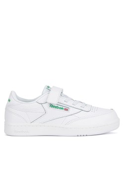 Sneakersy Reebok Club C 1V 100010357 Biały ze sklepu eobuwie.pl w kategorii Buty sportowe dziecięce - zdjęcie 177399833