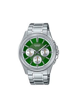 Zegarek Casio MTP-1375PD-3AVEF Srebrny ze sklepu eobuwie.pl w kategorii Zegarki - zdjęcie 177400310