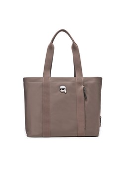 Torebka KARL LAGERFELD 235W3247 Beżowy ze sklepu eobuwie.pl w kategorii Torby Shopper bag - zdjęcie 177400422