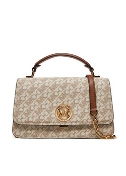 Torebka MICHAEL Michael Kors Delancey 30T4GD8S6B Beżowy - id: 0196237947291 - marki Michael Michael Kors - 177400671 Torebka MICHAEL Michael Kors Delancey 30T4GD8S6B Beżowy ze sklepu eobuwie.pl w kategorii Torebki damskie - zdjęcie 177400671