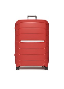 Walizka duża Samsonite Flux 88539 1726 1INL Czerwony ze sklepu eobuwie.pl w kategorii Walizki - zdjęcie 177401620