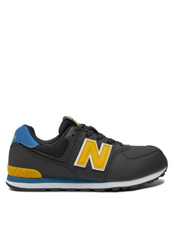 Sneakersy New Balance GC574KIB Czarny ze sklepu eobuwie.pl w kategorii Buty sportowe dziecięce - zdjęcie 177402002