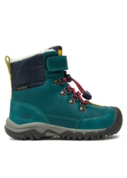 Śniegowce Keen Kanibou Waterproof Winter Boot 1028085 Zielony ze sklepu eobuwie.pl w kategorii Buty zimowe dziecięce - zdjęcie 177402064