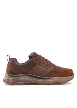 Sneakersy Skechers Treno 66204/CDB Brązowy ze sklepu eobuwie.pl w kategorii Buty sportowe męskie - zdjęcie 177402334