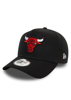 Czapka z daszkiem New Era Patch Chicago Bulls 9FORTY E-Frame 60580707 Czarny ze sklepu eobuwie.pl w kategorii Czapki z daszkiem damskie - zdjęcie 177402354