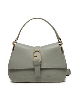 Torebka Furla Flow Mini Top Handle WB01032-BX2045-3291S-1007 Szary ze sklepu eobuwie.pl w kategorii Listonoszki - zdjęcie 177402400