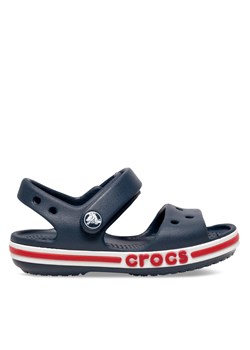 Sandały Crocs BAYABAND SANDAL 205400-4CC Granatowy ze sklepu eobuwie.pl w kategorii Sandały dziecięce - zdjęcie 177402674