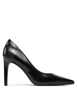 Szpilki Calvin Klein Heel Pump 90 - Brush L HW0HW02263 Czarny ze sklepu eobuwie.pl w kategorii Czółenka - zdjęcie 177403082