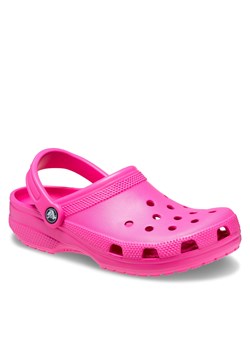 Klapki Crocs Classic 10001 Różowy ze sklepu eobuwie.pl w kategorii Klapki damskie - zdjęcie 177403182