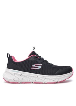 Sneakersy Skechers 150472/BKPK Czarny ze sklepu eobuwie.pl w kategorii Buty sportowe damskie - zdjęcie 177403413