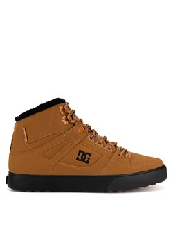 Sneakersy DC PURE HIGH-TOP WC WNT ADYS400047-WEA Brązowy ze sklepu eobuwie.pl w kategorii Buty sportowe męskie - zdjęcie 177403742