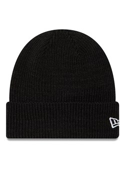 Czapka New Era Wool Cuff Knit Beanie 60424814 Czarny ze sklepu eobuwie.pl w kategorii Czapki zimowe męskie - zdjęcie 177404640