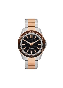 Zegarek Armani Exchange Spencer AX1962 Brązowy ze sklepu eobuwie.pl w kategorii Zegarki - zdjęcie 177404913