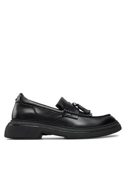 Loafersy Hugo Rikky 50522982 10214577 01 Czarny ze sklepu eobuwie.pl w kategorii Półbuty męskie - zdjęcie 177405522