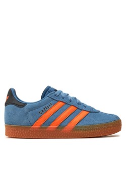 Sneakersy adidas Gazelle C JP7129 Niebieski ze sklepu eobuwie.pl w kategorii Buty sportowe dziecięce - zdjęcie 177405954