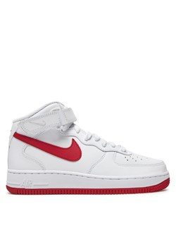 Sneakersy Nike Air Force 1 07 MID DD9625 Biały ze sklepu eobuwie.pl w kategorii Buty sportowe damskie - zdjęcie 177407274