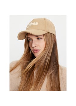 Czapka z daszkiem Guess AW5182 WOL01 Beżowy ze sklepu eobuwie.pl w kategorii Czapki z daszkiem damskie - zdjęcie 177407472