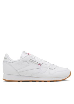 Sneakersy Reebok Classic Leather 100008491 Biały ze sklepu eobuwie.pl w kategorii Buty sportowe męskie - zdjęcie 177407542