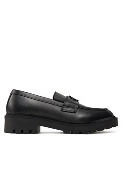 Lordsy Calvin Klein Jeans Flatform Loafer Hw Mg Lth YW0YW01682 Czarny ze sklepu eobuwie.pl w kategorii Lordsy damskie - zdjęcie 177408633