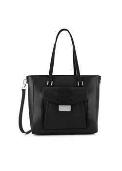 Torebka U.S. Polo Assn. BIUXT8422WVP Czarny ze sklepu eobuwie.pl w kategorii Torby Shopper bag - zdjęcie 177408801