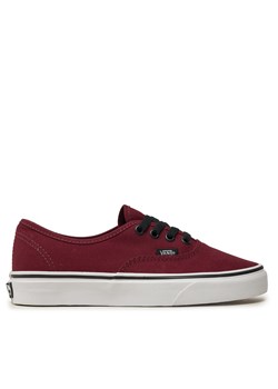 Tenisówki Vans Authentic VN000QER5U8 Bordowy ze sklepu eobuwie.pl w kategorii Trampki damskie - zdjęcie 177409524