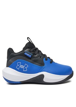 Buty do koszykówki Under Armour Ua Ps Lockdown 7 3028514-401 Niebieski ze sklepu eobuwie.pl w kategorii Buty sportowe dziecięce - zdjęcie 177409593