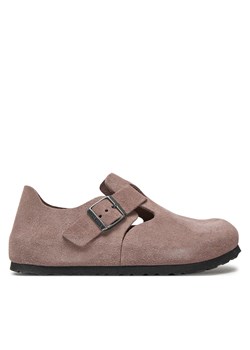 Półbuty Birkenstock London 1028099 Fioletowy ze sklepu eobuwie.pl w kategorii Półbuty damskie - zdjęcie 177410072