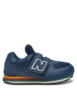 Sneakersy New Balance PV574KIG Niebieski ze sklepu eobuwie.pl w kategorii Buty sportowe dziecięce - zdjęcie 177410073