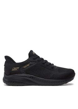 Sneakersy Skechers 117497 BBK Czarny ze sklepu eobuwie.pl w kategorii Buty sportowe damskie - zdjęcie 177410304