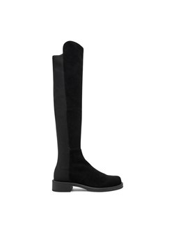 Muszkieterki Stuart Weitzman 5050 Bold Boot SG654 Czarny ze sklepu eobuwie.pl w kategorii Kozaki damskie - zdjęcie 177410440