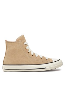 Trampki Converse Chuck Taylor All Star Suede A10416C Brązowy ze sklepu eobuwie.pl w kategorii Trampki damskie - zdjęcie 177411082