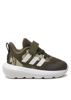 Sneakersy adidas Fortarun 3.0 IH7705 Zielony ze sklepu eobuwie.pl w kategorii Buty sportowe dziecięce - zdjęcie 177411314