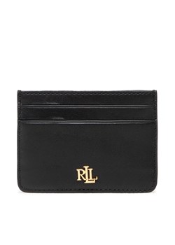 Etui na karty kredytowe Lauren Ralph Lauren Slim Card 432876732001 Czarny ze sklepu eobuwie.pl w kategorii Etui - zdjęcie 177411701