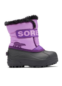 Śniegowce Sorel Snow Commander™ 2114101514 Fioletowy ze sklepu eobuwie.pl w kategorii Buty zimowe dziecięce - zdjęcie 177411802