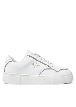 Sneakersy Armani Exchange XDX160 XV888 T779 Biały ze sklepu eobuwie.pl w kategorii Buty sportowe damskie - zdjęcie 177411834