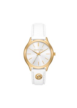 Zegarek Michael Kors Slim Runway MK7466 Biały ze sklepu eobuwie.pl w kategorii Zegarki - zdjęcie 177411862