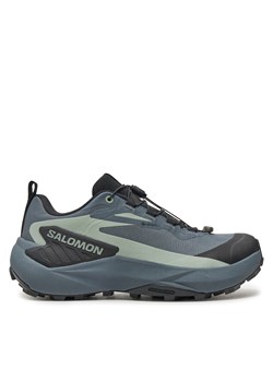 Buty do biegania Salomon Genesis Gore-Tex L47589000 Szary ze sklepu eobuwie.pl w kategorii Buty sportowe damskie - zdjęcie 177412112