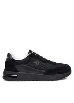 Sneakersy Armani Exchange XUX240 XV910 Q781 Czarny ze sklepu eobuwie.pl w kategorii Buty sportowe męskie - zdjęcie 177412122